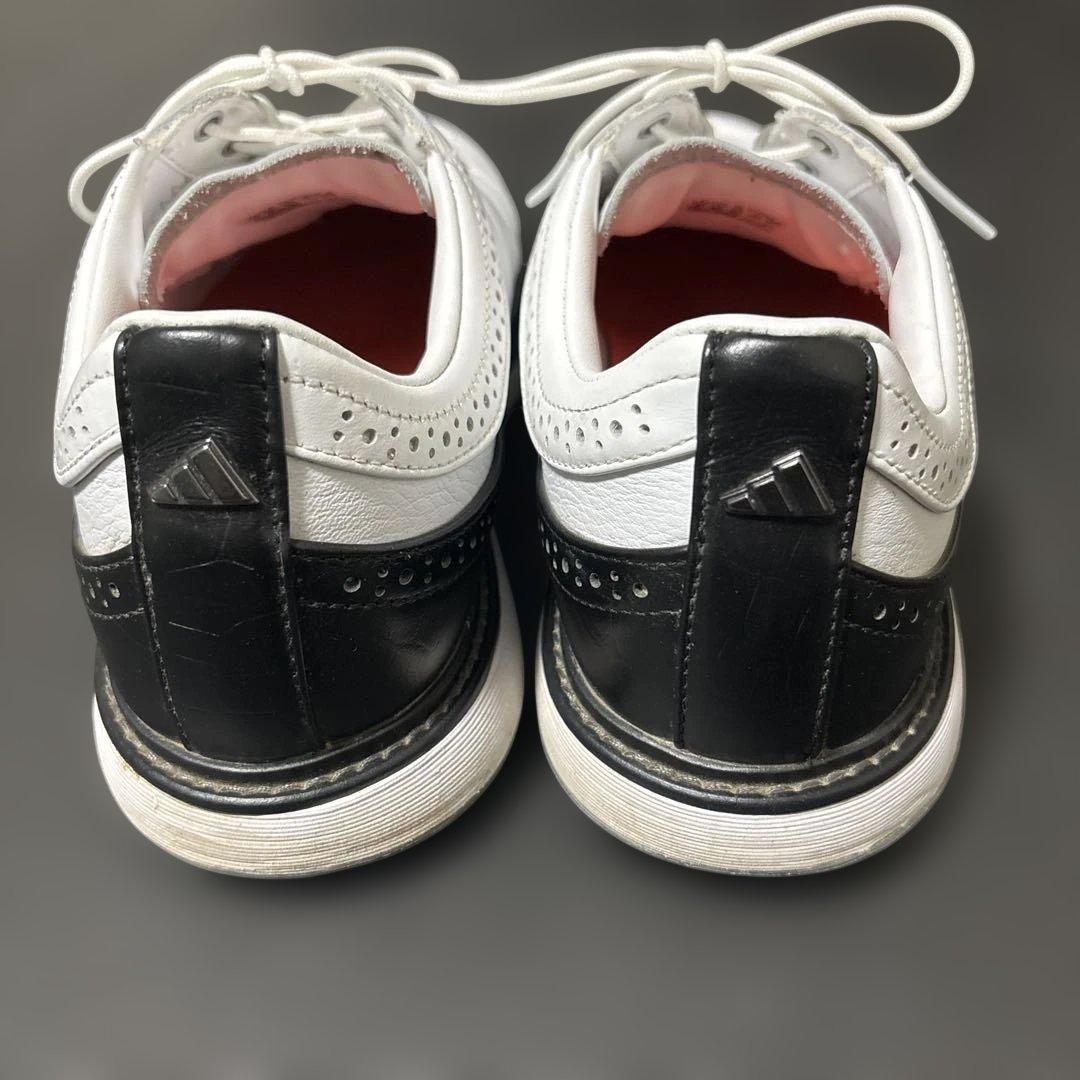 アディダス ゴルフシューズ MC80 26.5cm ホワイト×ブラック