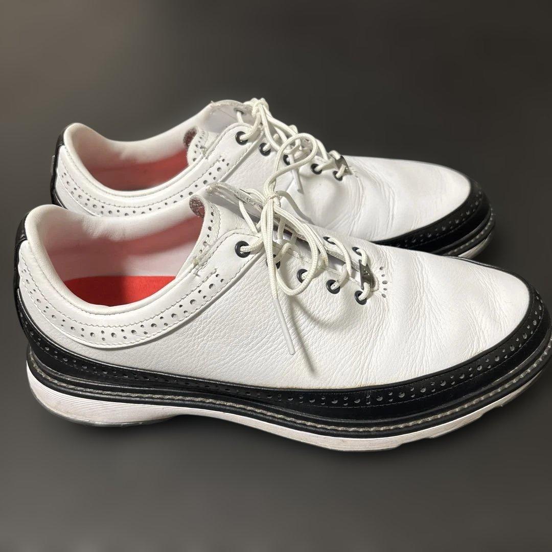 アディダス ゴルフシューズ MC80 26.5cm ホワイト×ブラック