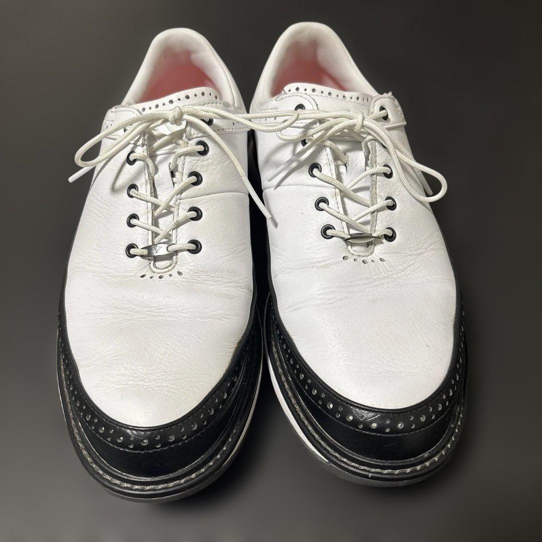 アディダス ゴルフシューズ MC80 26.5cm ホワイト×ブラック