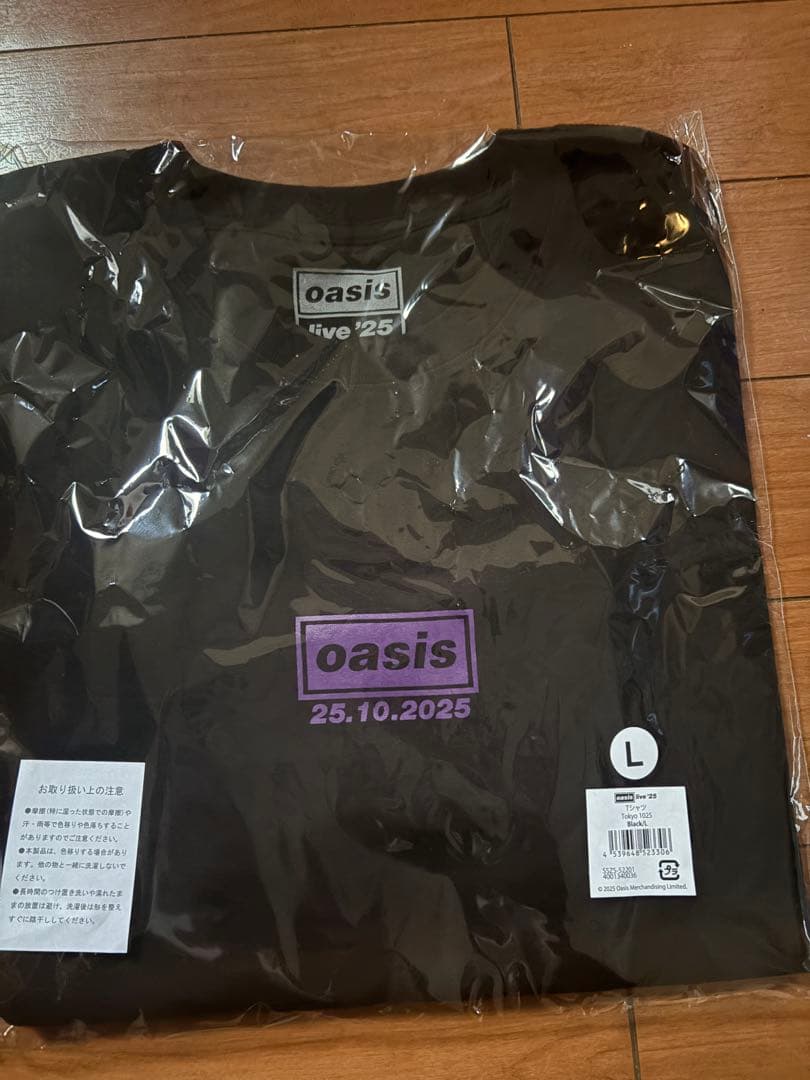 1025 OASIS TOKYO1025 Tシャツ　Lサイズ　グッズ