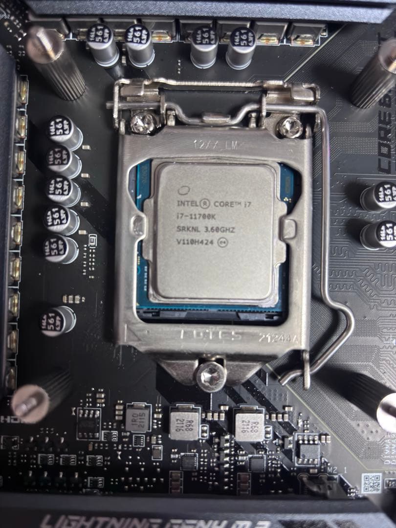 core i7 11700K + MSI Z590 Torpedo マザーボード - メルカリ