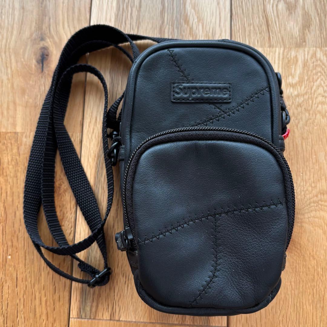 シュプリーム Patchwork Leather Shoulder