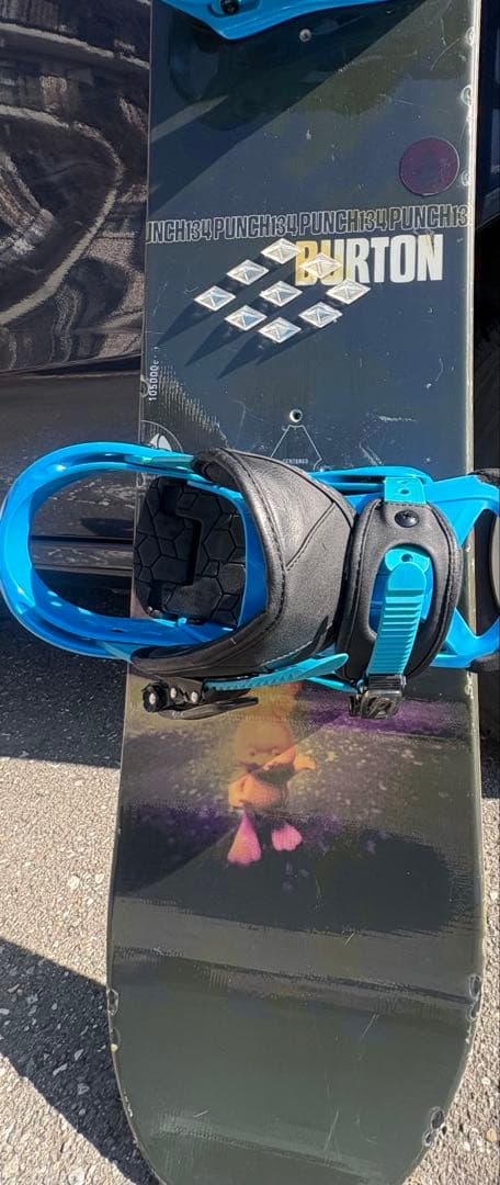 BURTON PUNCH 134 スノーボード バイン付き - メルカリ