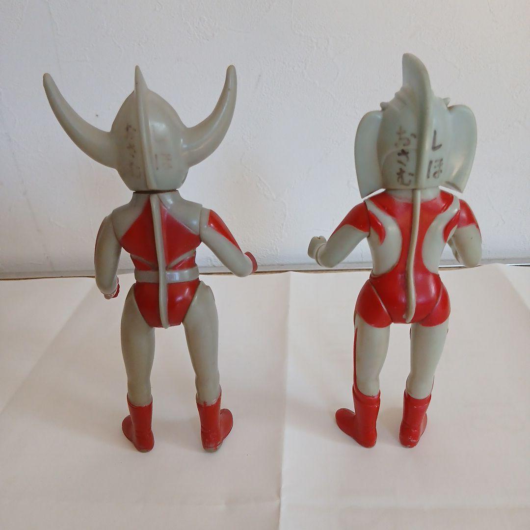 年末セール　ブルマァク　ウルトラの父　ウルトラの母ソフビ　ミドルサイズ