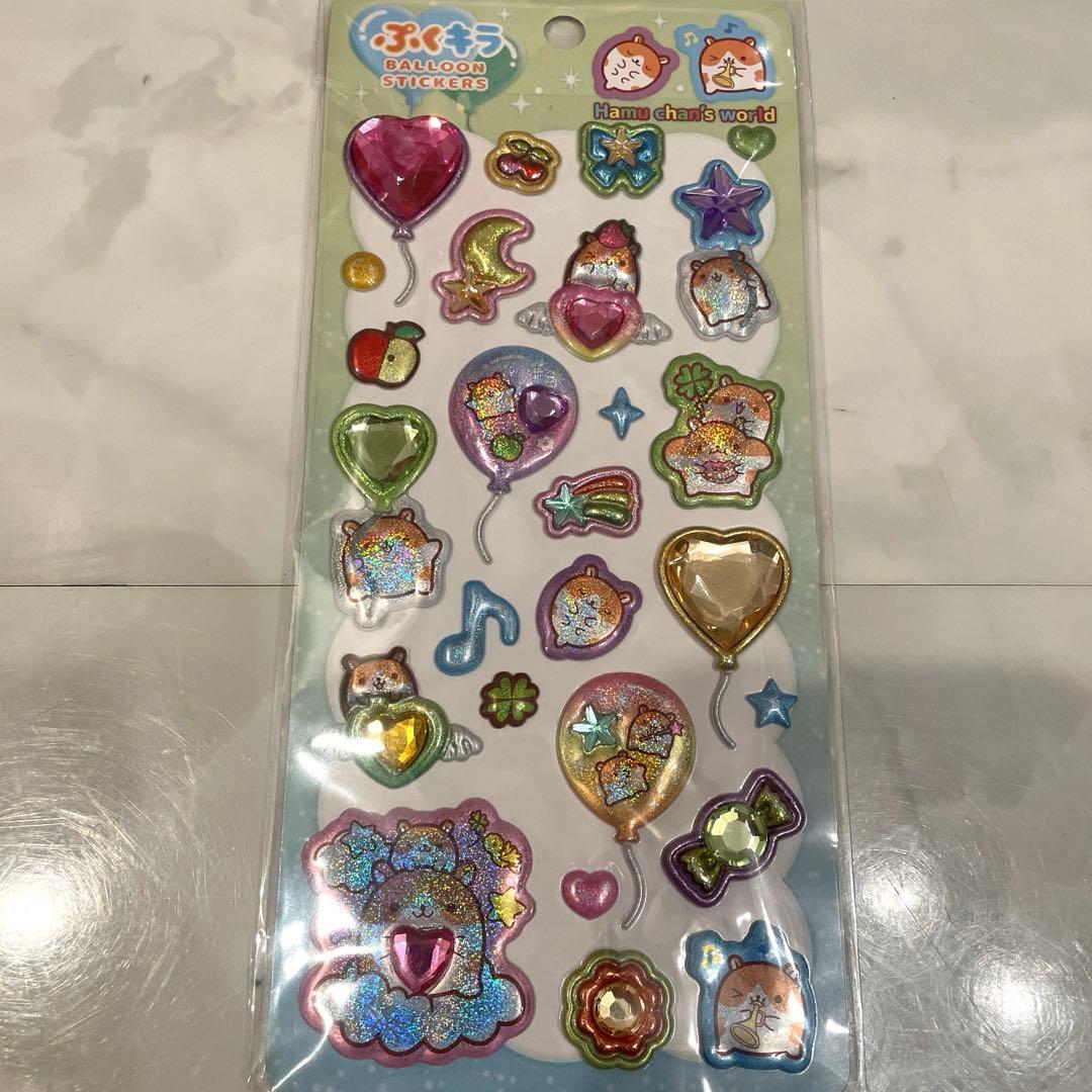 正規品ボンボンドロップシール　サンリオ、ちいかわ/ プクキラシールの7点セット