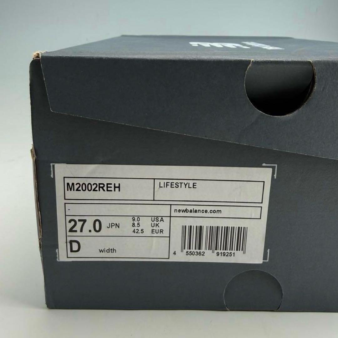 27cm ニューバランス 2002R \"ダークグレー\" M2002REH