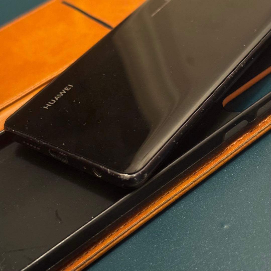 訳あり レア HUAWEI P30 黒 物理デュアルシム - メルカリ