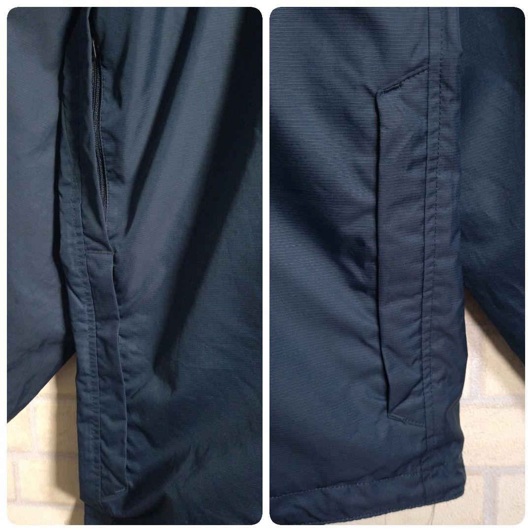 ナイキ☆00s インテル PIRELLI 刺繍ロゴ ナイロンジャケット 紺 XL