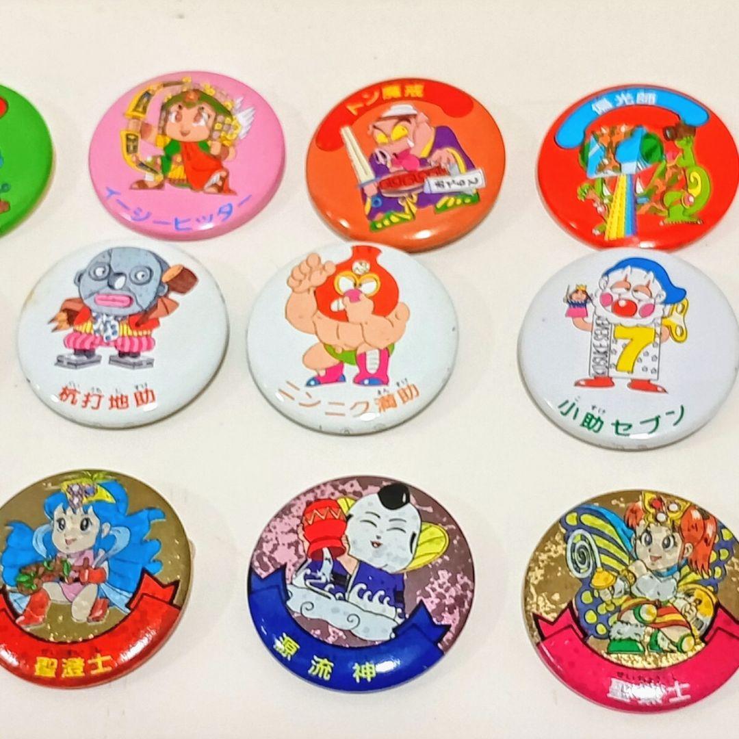 ビックリマン ニッスイ景品缶バッジ40個セット 聖フェニックス 天子男