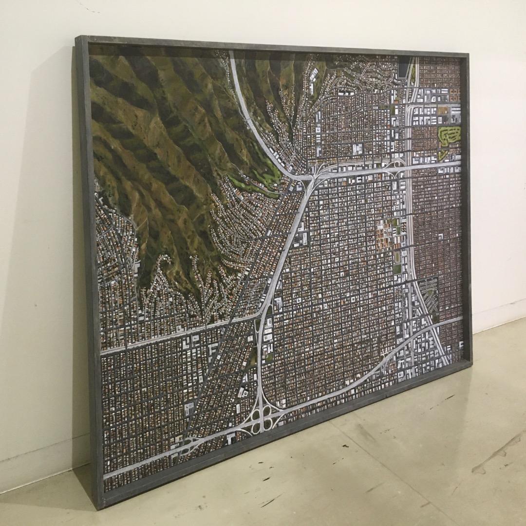 オリジナル絵画作品《Satellite Imagery No. 6》