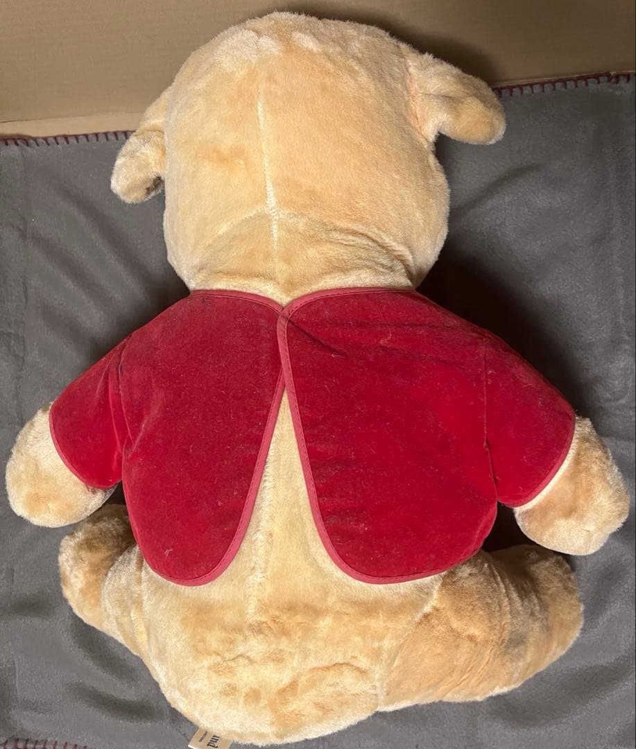 1970年代頃　ビッグサイズ　プーさん　ぬいぐるみ　ビンテージ