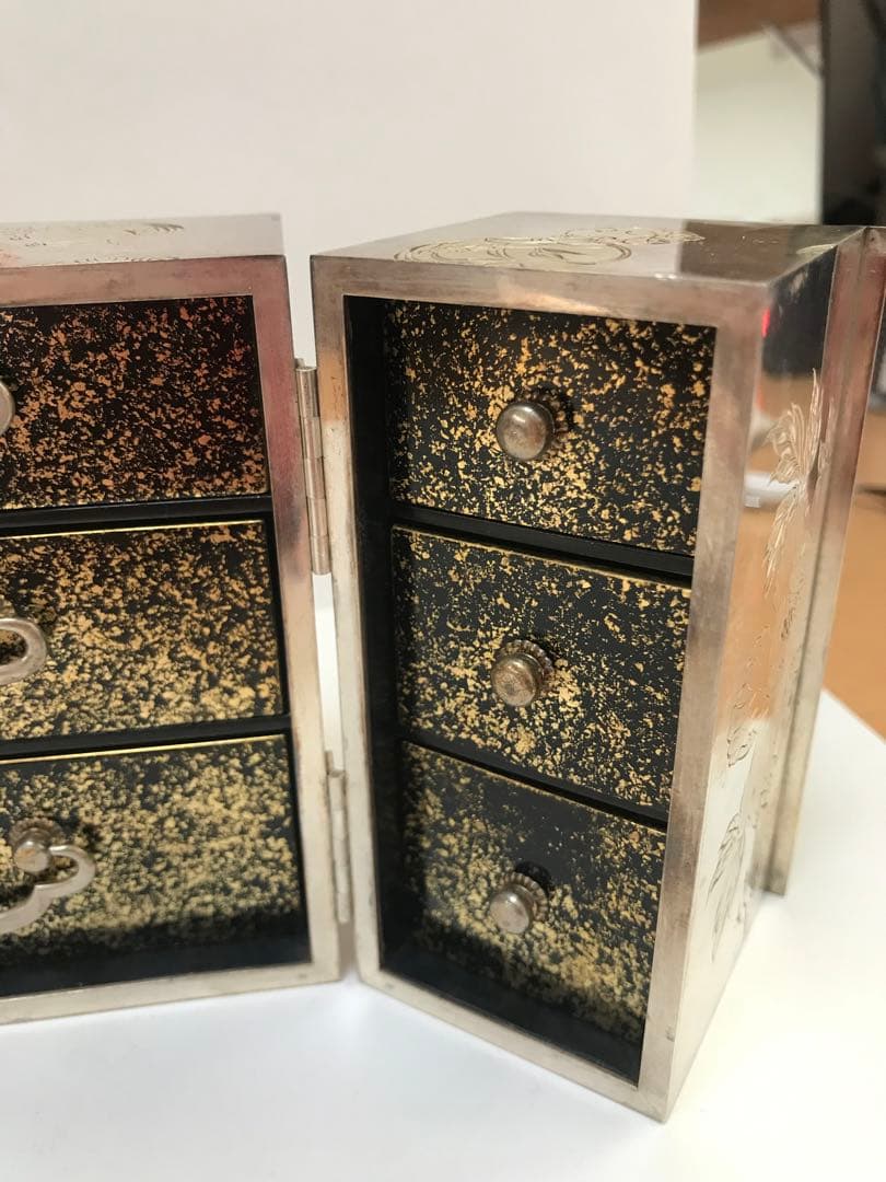 銀製 宝石箱 シルバー950 骨董品 I.869 - メルカリ