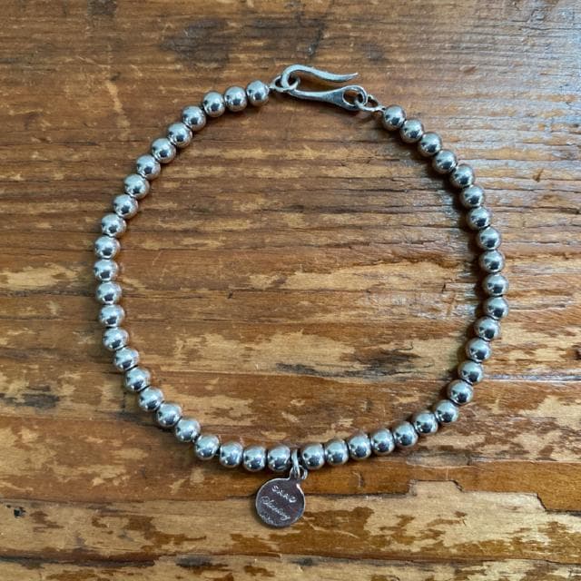 廃盤 SAAD サード シルバー ビーズ ブレスレット STERLING - メルカリ