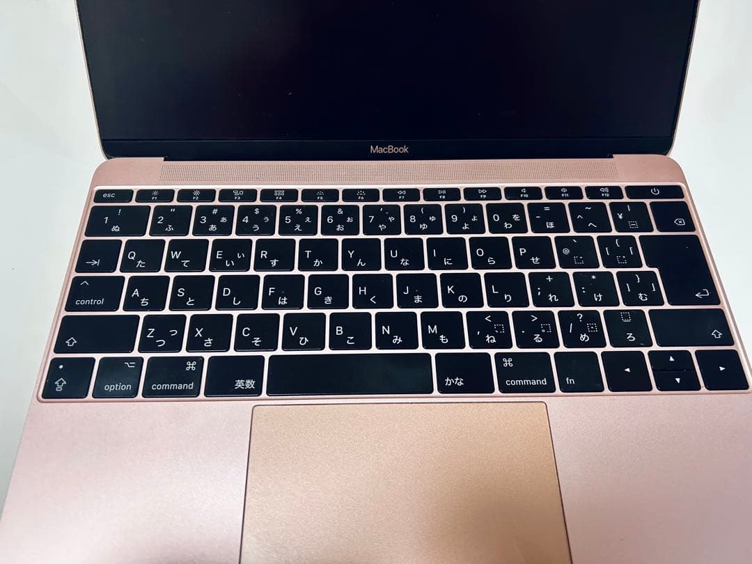 MacBook12インチ2017ローズゴールド（初期化済） ☆ジャンク☆ - メルカリ