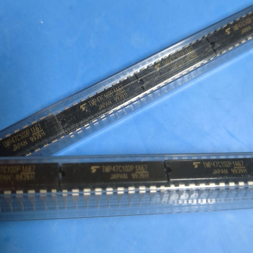 40pcs]Toshiba TMP47C102P MCU Deadstock - メルカリ