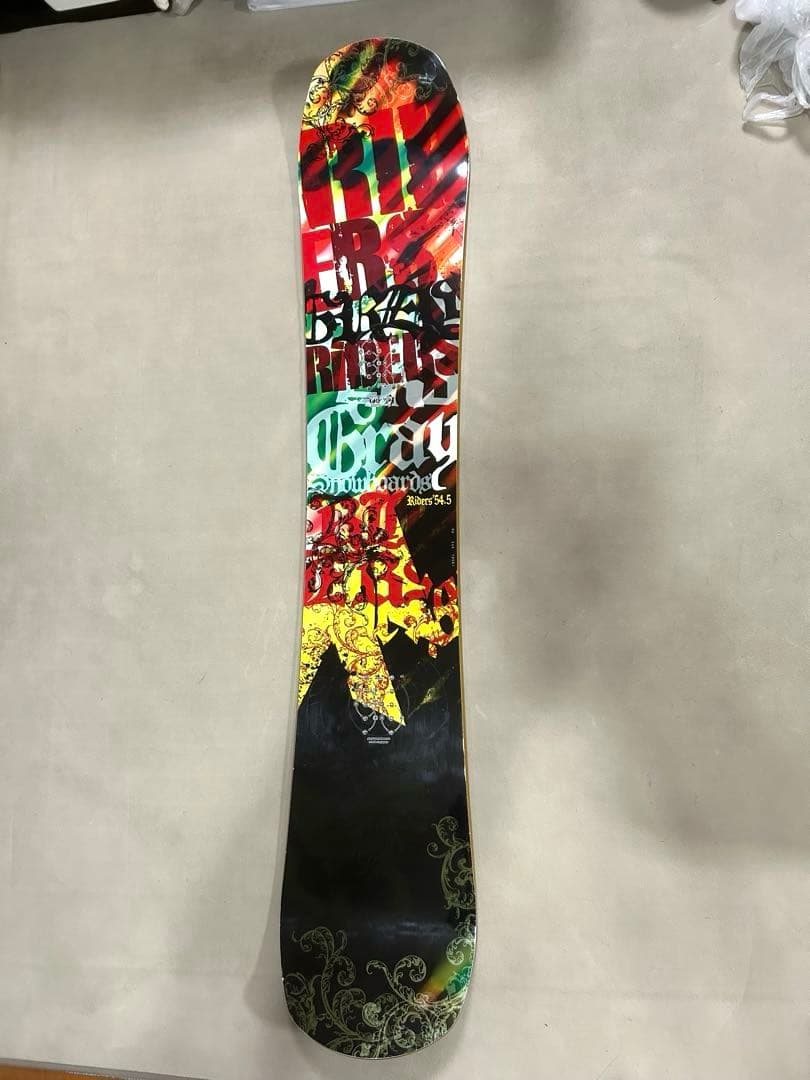 スノーボードセットGRAY RIDERS'154.5 ビンディング付 - メルカリ