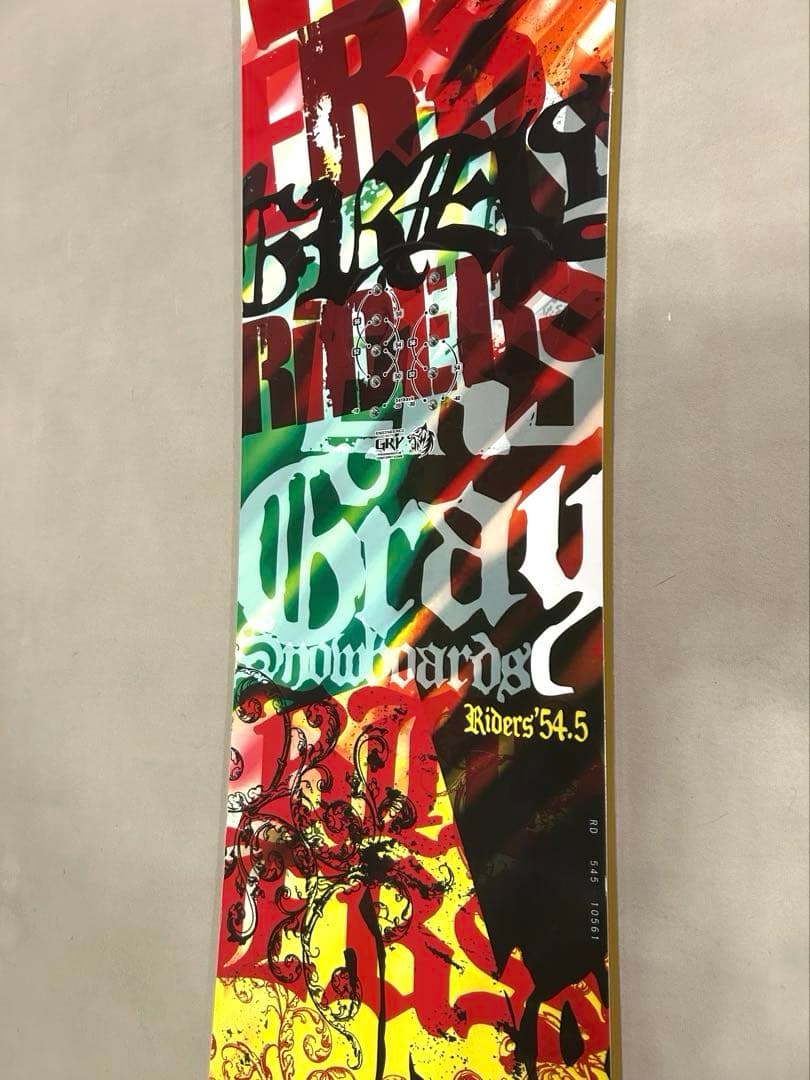 スノーボードセットGRAY RIDERS'154.5 ビンディング付 - メルカリ