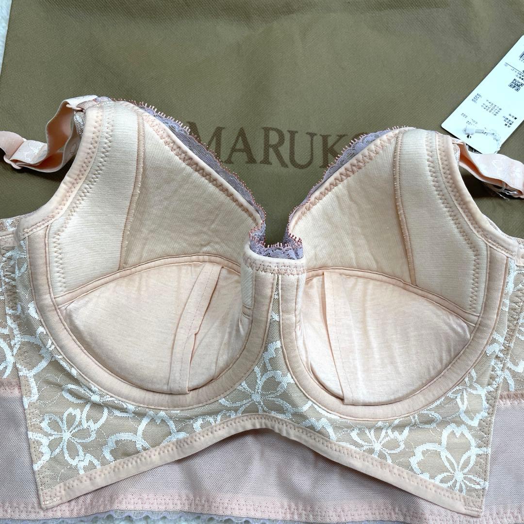 未使用品】補正下着 マルコ サクラ 4/5カップセミロングブラジャー B85