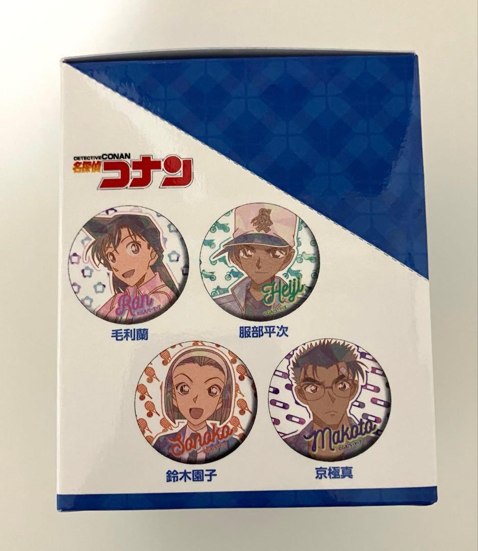 名探偵コナン　トレーディング　プリズムパターン　缶バッジ　未開封BOX