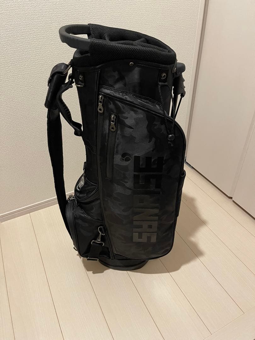 最終お値下げ！SANRISEサンライズ キャディバック ブラック - メルカリ