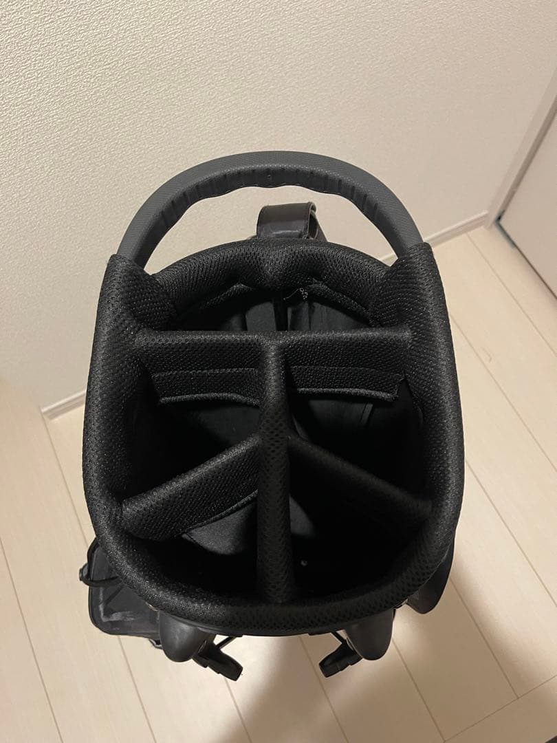 最終お値下げ！SANRISEサンライズ キャディバック ブラック - メルカリ