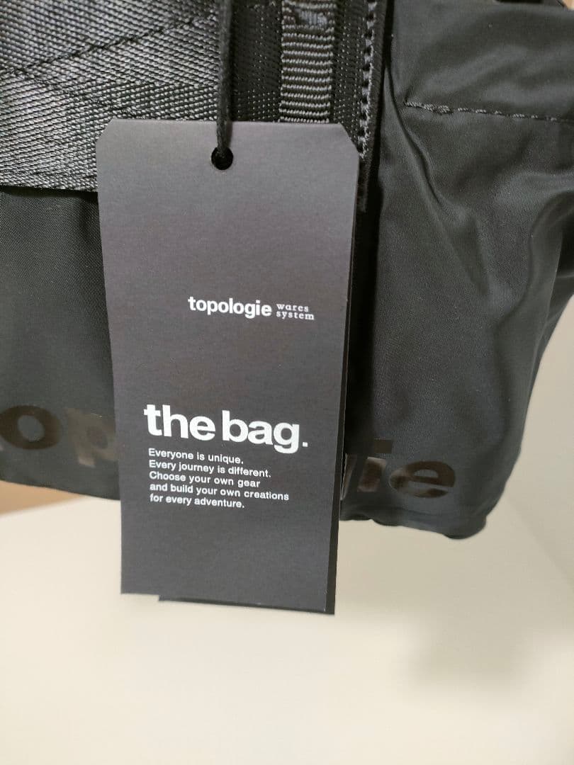 topologie トポロジー サミット ダッフル スモール 黒 ミニボストン