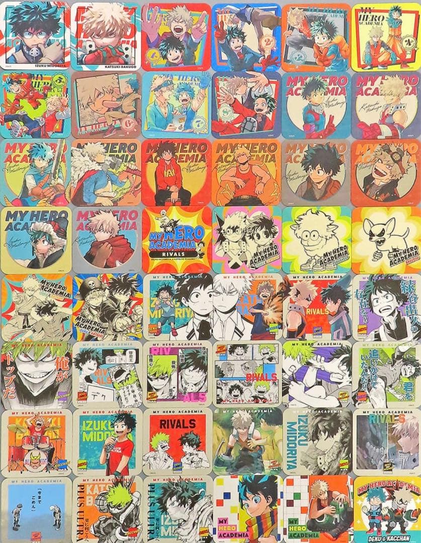 僕のヒーローアカデミア ヒロアカ アートコースター コンプリート