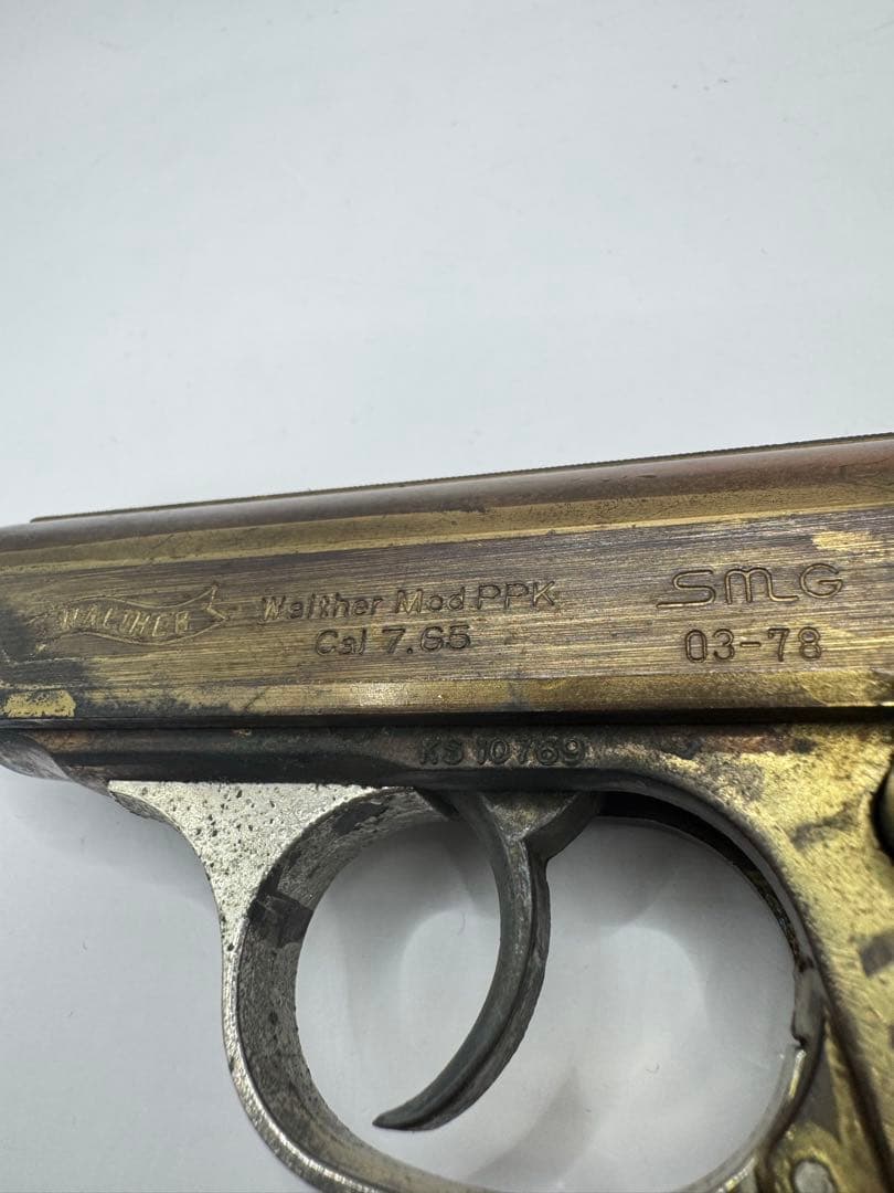 鈴木製作所 ワルサーモデル PPK　モデルガン 樹脂グリップ