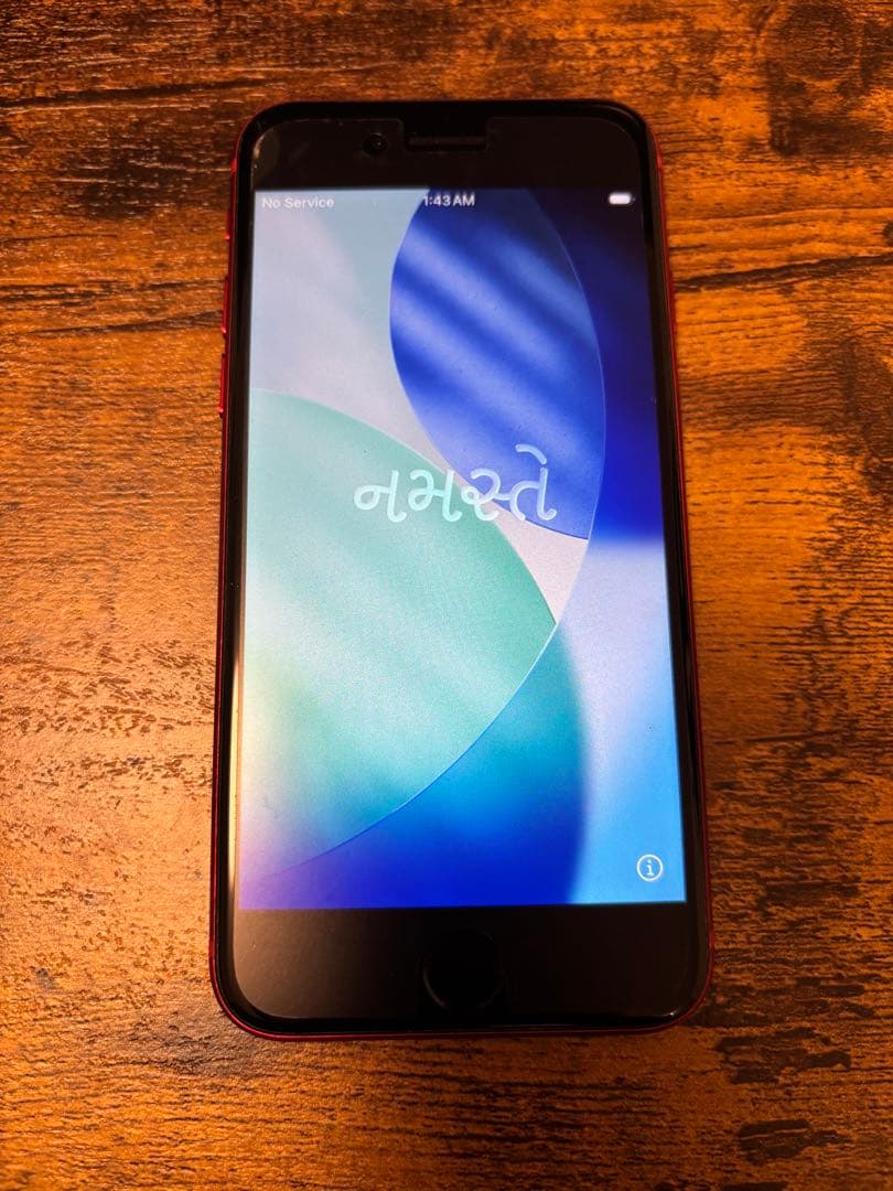 iPhone SE2 第2世代 128GB SIM解除済 赤 バッテリー78% iPhone SE（第2世代） 中古Cランク iPhoneSE 第2世代 128GB レッド