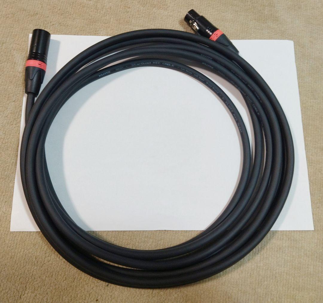 KLOTZ クロッツ SQ434Y.A ハイエンド 4芯スターカッド マイク5m SQ434Y.A (100M)【お取り寄せ商品・納期4か月】 KLOTZ マイクロホン