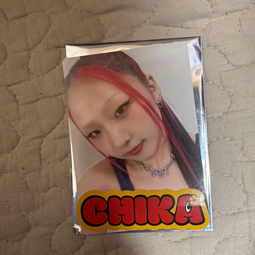 HANA トレカ ランダムフォトカード・ステッカーセット chika - メルカリ