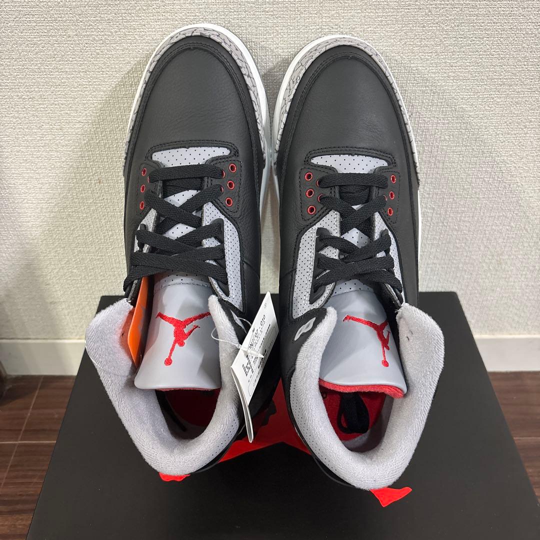 エア ジョーダン 3 レトロ \"Black Cement\" 28.5cm