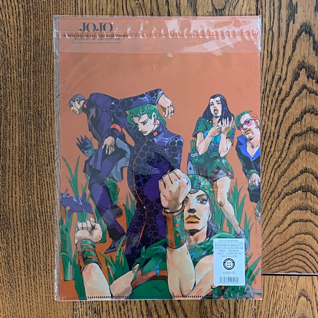 JOJO展ポスター ジョセフジョースター新品 金沢キービジュアルクリア