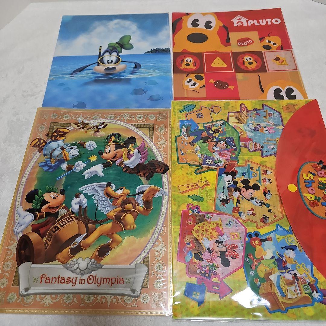 Disney キャラクター クリアファイル