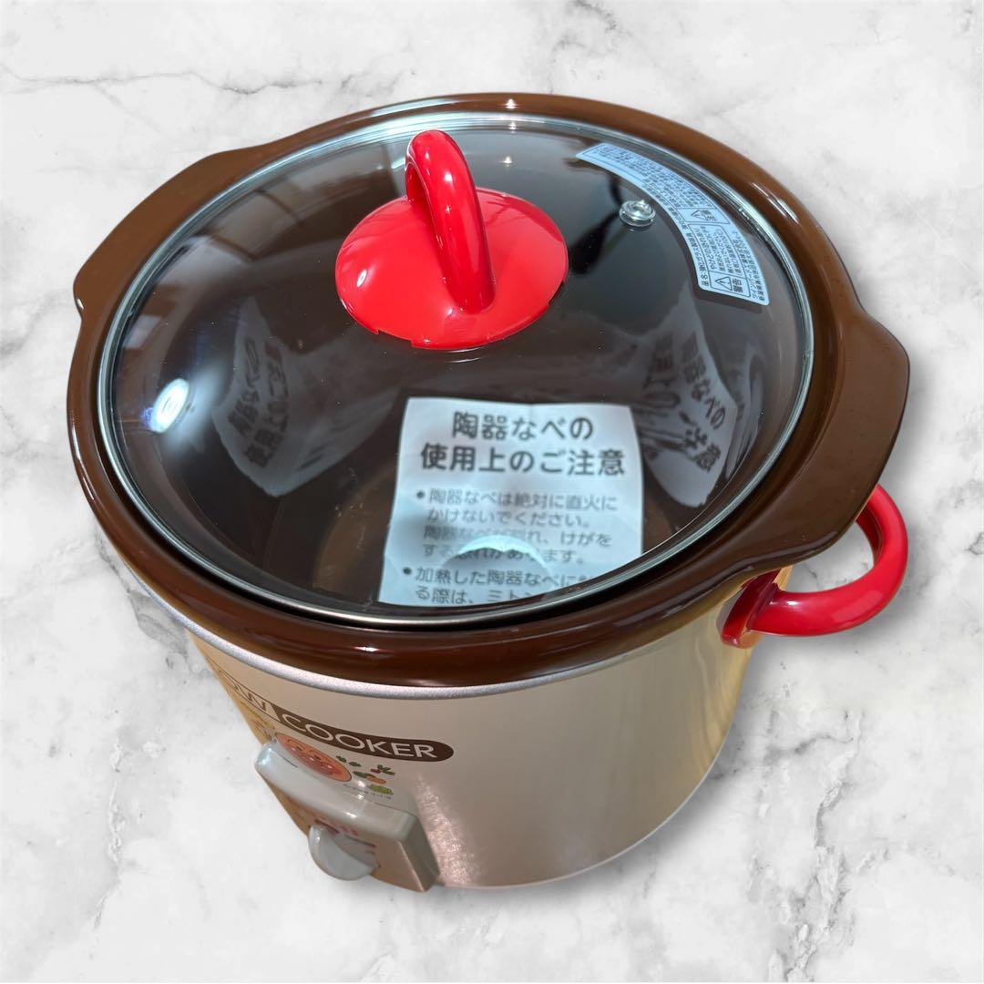 限定品/アンパンマン】ツインバード スロークッカー 陶器なべ EP-4717