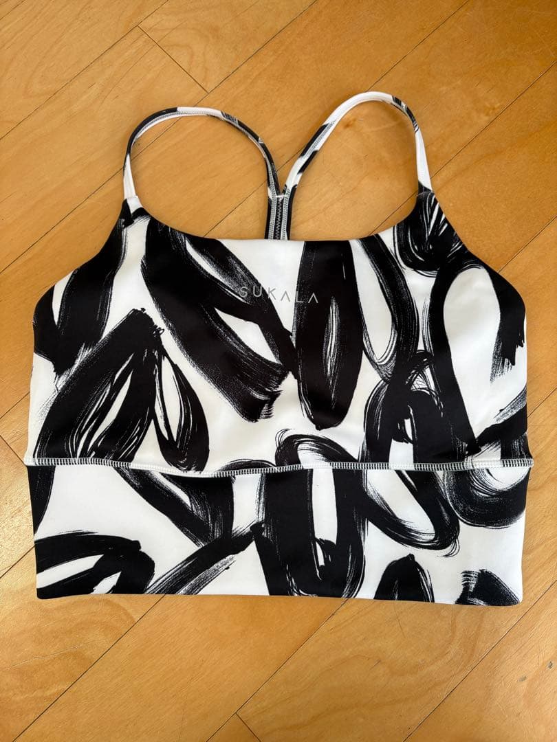 SUKALA ハートプリントセパレートタンクトップ　オフホワイト　L SUKALA】ミックスプリントカバータンクトップ(XS・S・M・Lサイズ