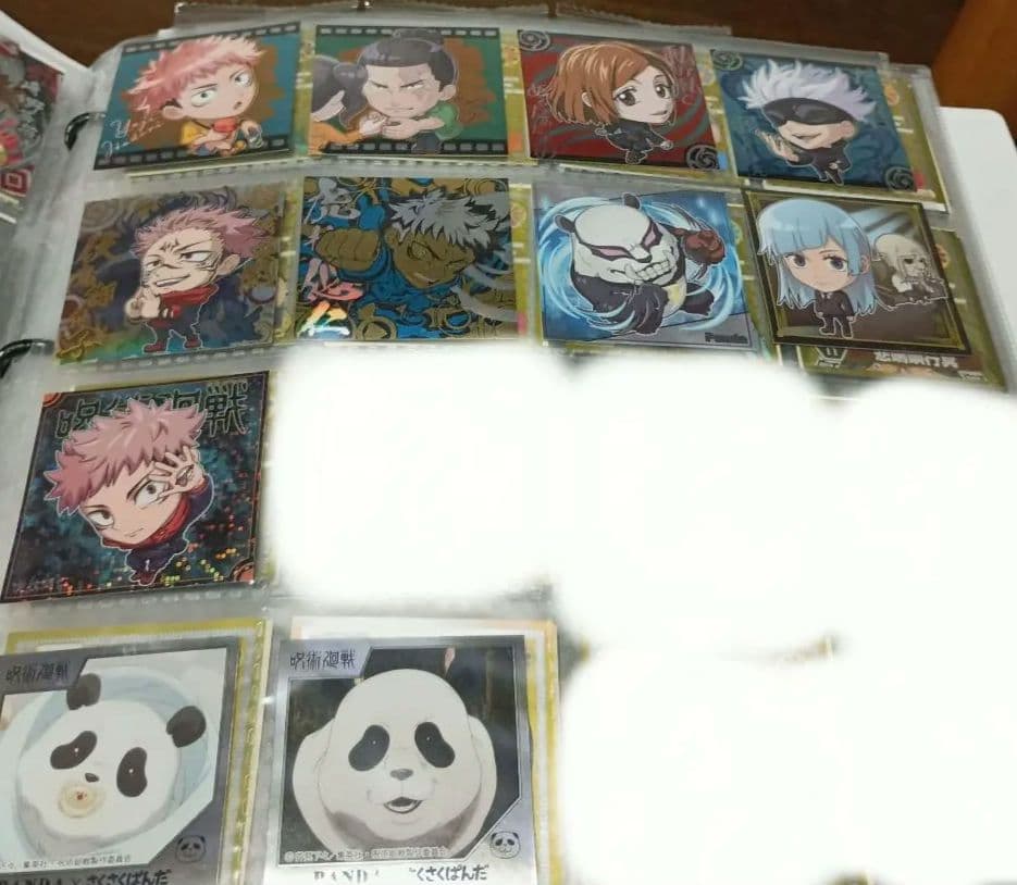 呪術廻戦 ウエハースシール、クリアファイル、シールセット