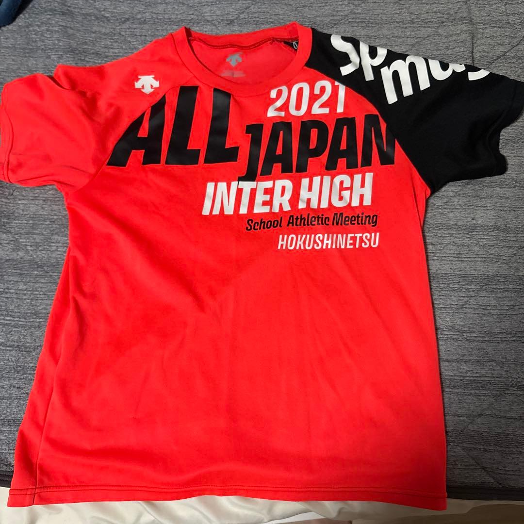 DESCENTE 2021年 ALL JAPAN インターハイTシャツ バレー - メルカリ