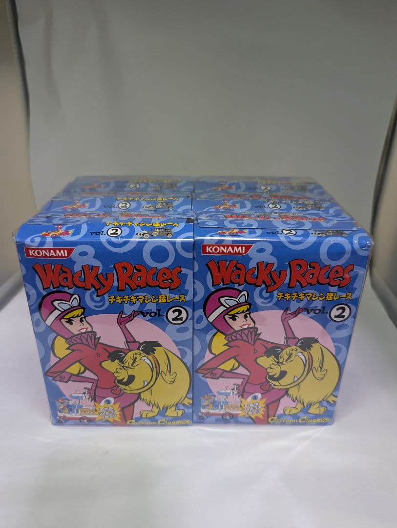 【内袋未開封】KONAMI Wacky Races Vol.2 6個セット KONAMI Wacky Races Vol.2 6個セット