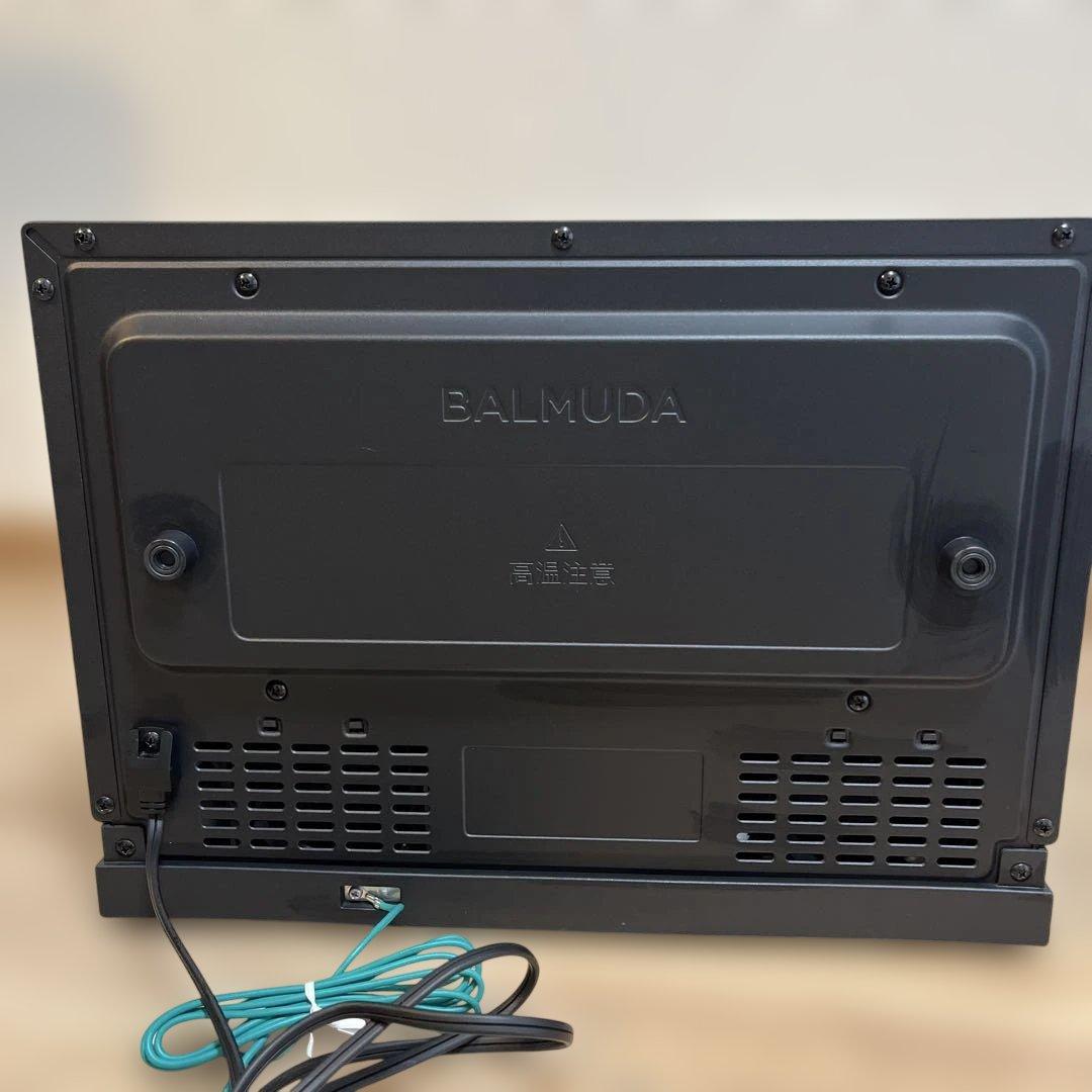 動作良好】BALMUDA オーブンレンジ K04A-BKブラック2022年製 - メルカリ
