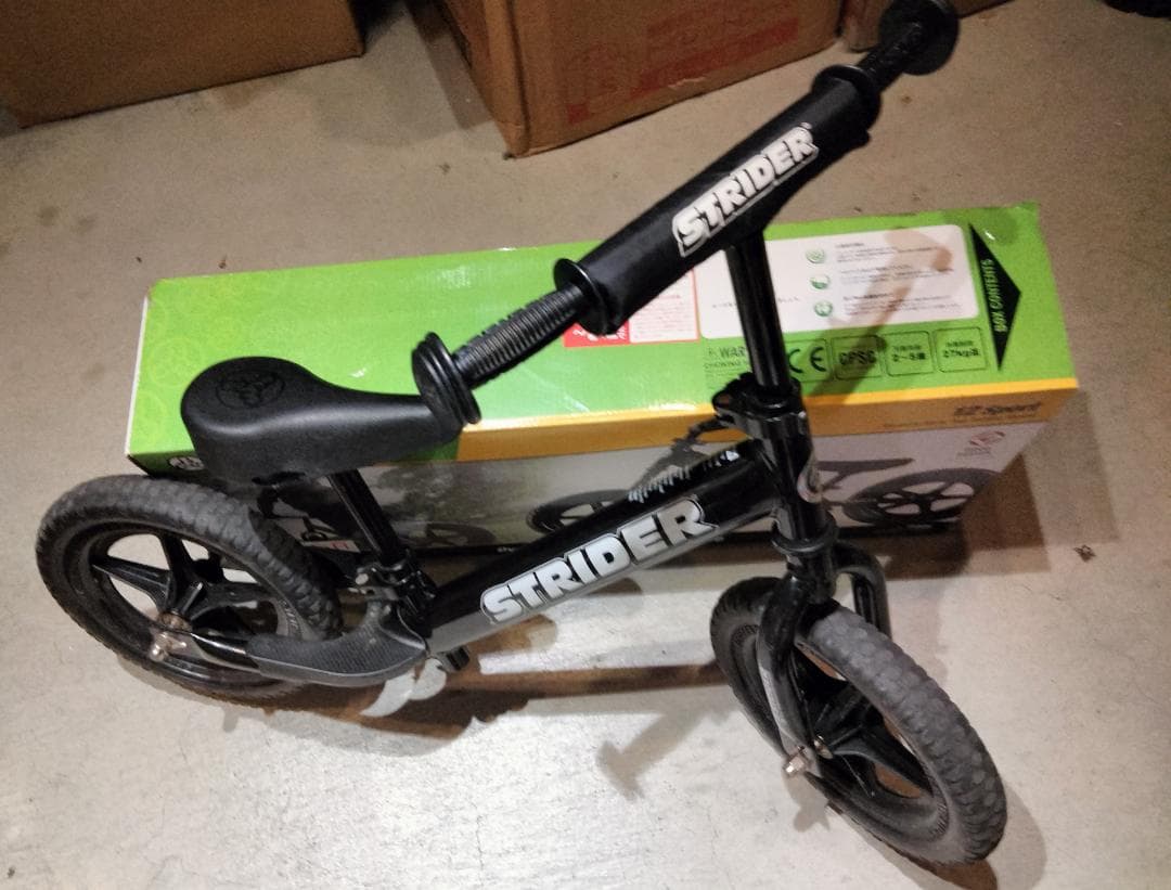 STRIDER 12 Sport バランスバイク ストライダー ブラック - メルカリ