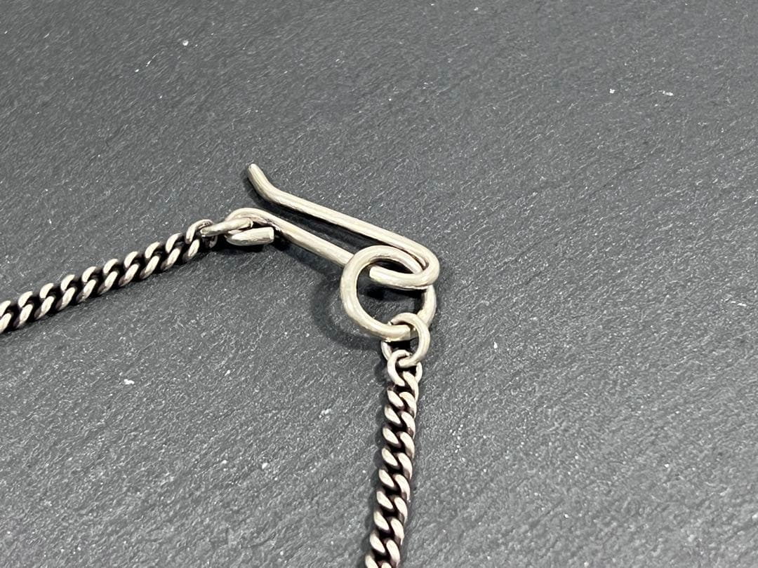 フランス スターリング シルバー ネックレス チェーン ヴィンテージ LRP