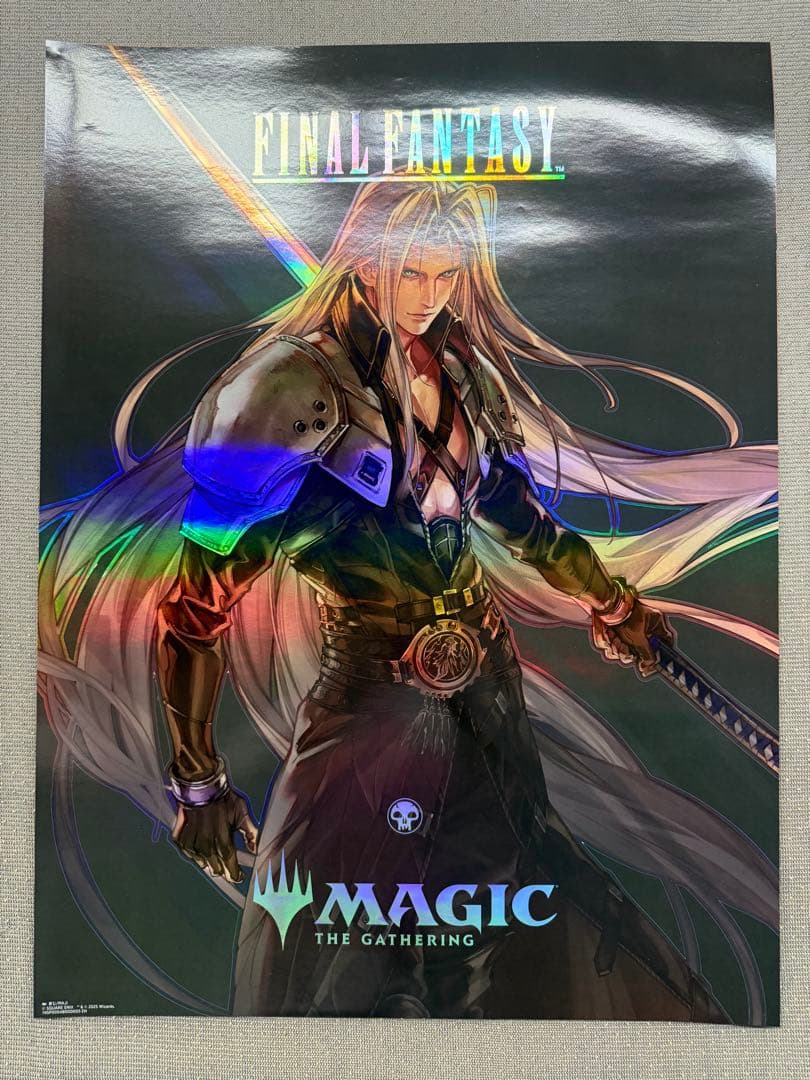 MTG FFコラボポスターfoil※5種set