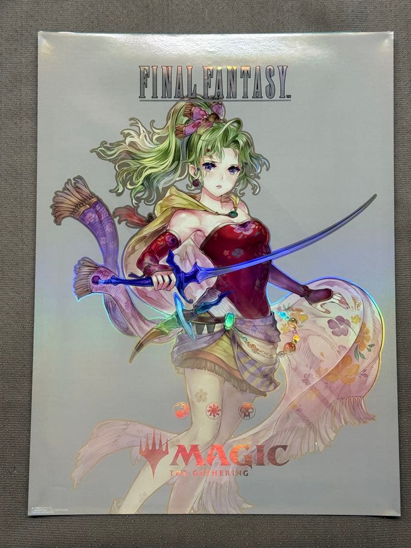 MTG FFコラボポスターfoil※5種set