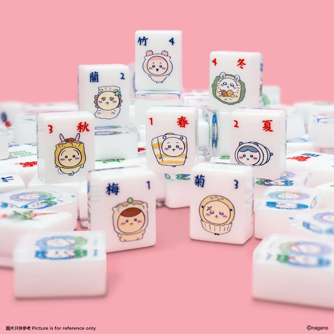 【会場完売品】 ちいかわ 香港 ちいかわ飲茶 麻雀 麻雀マット セット