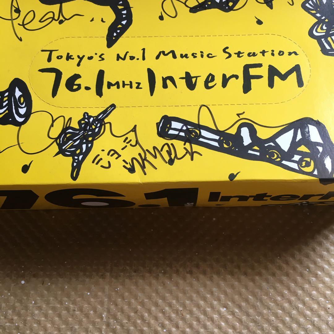 1226 ジョージウィリアムス 76.1MHz Inter FM 直筆サイン