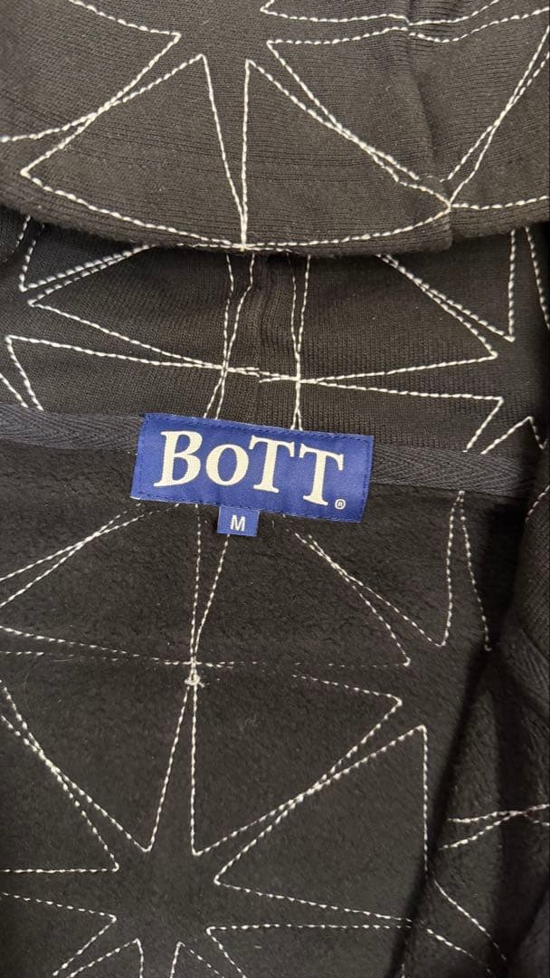BoTT sparkle hoodie パーカー M ブラック