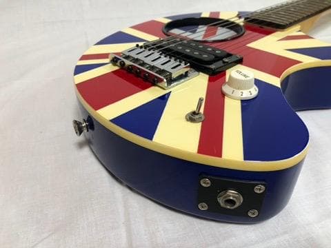 FERNANDES ZO-3 ユニオンジャック フェルナンデス アンプ内蔵
