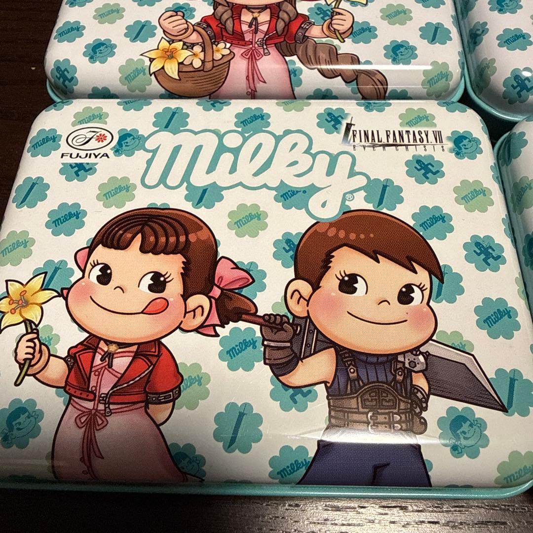 不二家×「FINAL FANTASY VII EVER CRISIS」ミルキー缶