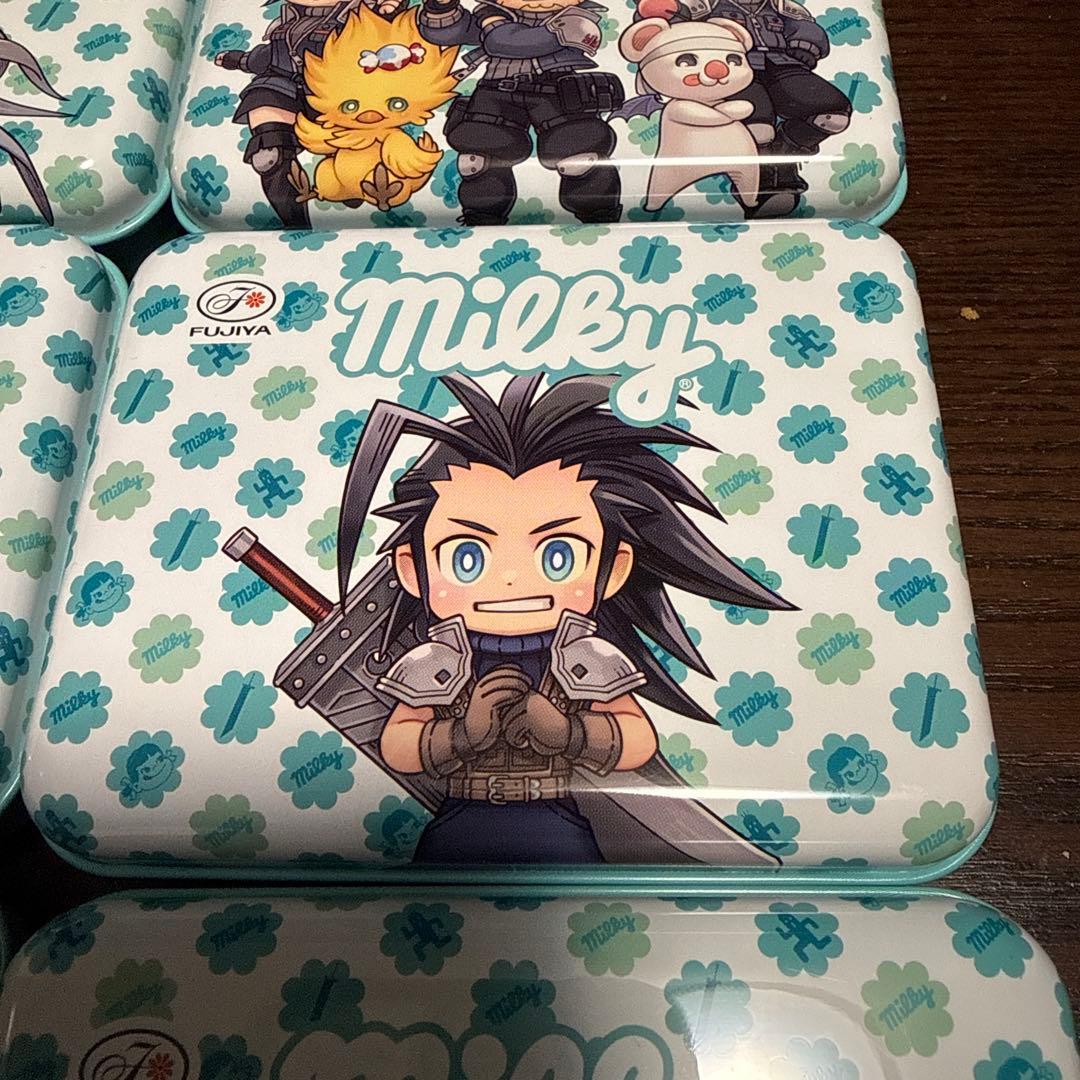 不二家×「FINAL FANTASY VII EVER CRISIS」ミルキー缶